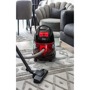 Aspirator Zilan ZLN8945, 2000W, filtrare cu apa si uscata, 8L, motor din cupru, rosu - Img 4