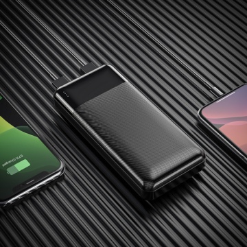 Baterie externa Hoco J72A, 20000mAh, 2xUSB-A, incarcare 10W, Negru - Img 4
