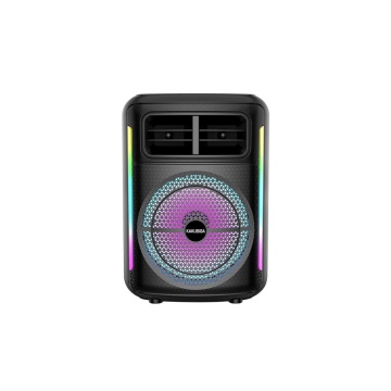 Boxa portabila 10W, Kaku KK8102, wireless BT 5.2, 1800mAh, LED display, lumina ambientala, negru - Img 3