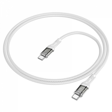 Cablu USB-C, Hoco U111, PD60W, QC3.0, 1m, gri - Img 2