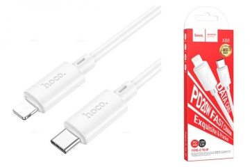 Cablu USB-C la Lightning, Hoco X88,PD20W, QC3.0, 1m, alb - Img 3
