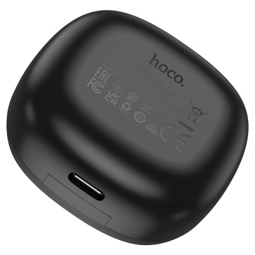 Casti Wireless Hoco EW65, Ear Buds, BT 5.3, 180h StandBy, Noise Cancelling, pentru concentrare/somn, 500mAh, negru - Img 2