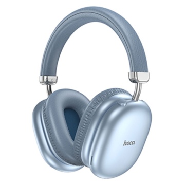 Casti Wireless Hoco W35 Max, Over Ear, BT 5.3, Stand-By 200h, 800mAh, suport card, Joy, albastru - Img 2