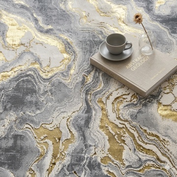 Covor Livario Aurum Galaxy Galben Gold - Img 2