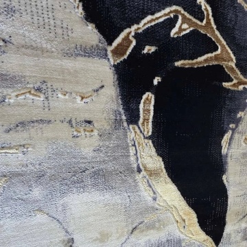 Covor Livario Marble Gri Crem Negru - Img 4