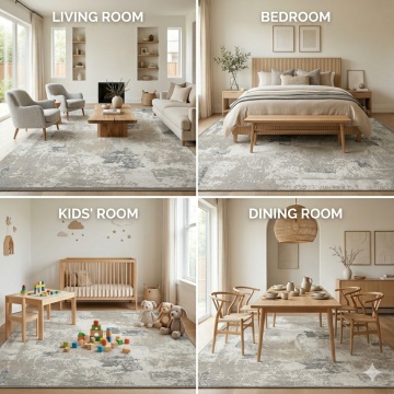 Covor Premium Livario Premium Stone - CREAM SILVER - Img 7