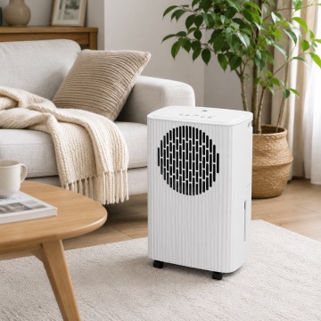 Dezumidificator aer Zilan ZLN1061, 10L/24h, timer, humidistat reglabil, display LED, 205W, alb - Img 6