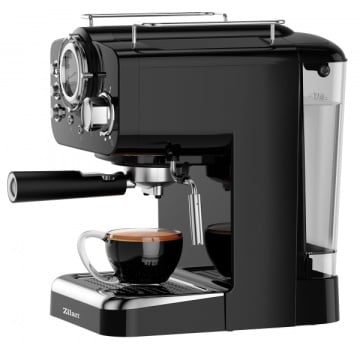 Espressor manual Zilan ZLN2991 – 1100W, 15 bar, 1.25L, design retro, negru - Img 2