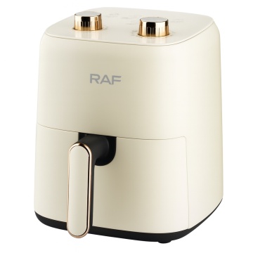 Friteuza cu aer Raf R5237W 4,8L, gatit fara ulei, aurie - Img 2