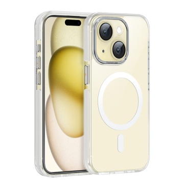 Husa iPhone 15 Hoco AS6, MagSafe, GripEdge, protectie premium, gri - Img 1