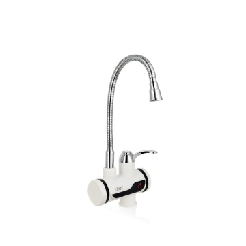 Robinet electric Z-Inox ZLN5480 3000W alb inox cu afisaj LED si incalzire instanta - Img 3