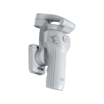 Stabilizator de imagine XO SS17 – Suport telefon, Selfie Gimbal 3 axe, Bluetooth 5.2, Anti Shake, baterie 3600mAh, gri - Img 4