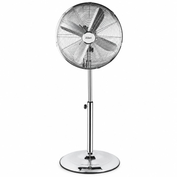 Ventilator inox cu picior Zilan ZLN1112, 50W, 3 viteze, oscilatie, 120 cm