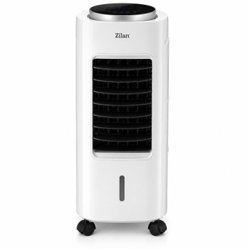 Ventilator racitor si purificator aer Zilan ZLN1314, 65W, rezervor 7L, timer, telecomanda, alb