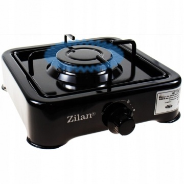 Aragaz 1 ochi Zilan ZLN-0018, doar GPL butelie, compact, emailat rezistent,negru - Img 1