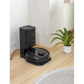 Aspirator robot Zilan ZLN5500 Aurum, cu statie colectare, 600W, 2700Pa, 3 trepte, Wi-Fi, control vocal, autonomie 150min, HEPA - Img 4