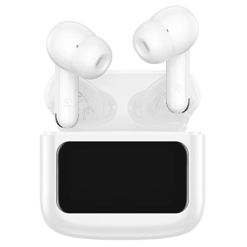 Casti Wireless Hoco EQ14, Ear Buds, BT 5.4, 500mAh, Multi Touch, alb - Img 2