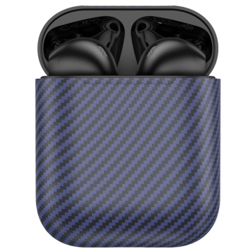 Casti Wireless Hoco EW41 Plus, Ear Buds, BT 5.3, In-Ear, 200h Stand-By Carbon Design, 350mAh, albastru - Img 3