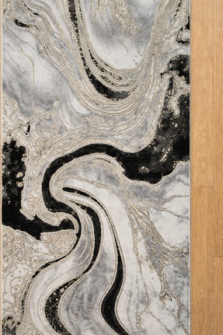 Covor Livario Imperial Effect Obsidian, 2450 g/m² White Gold - Img 6