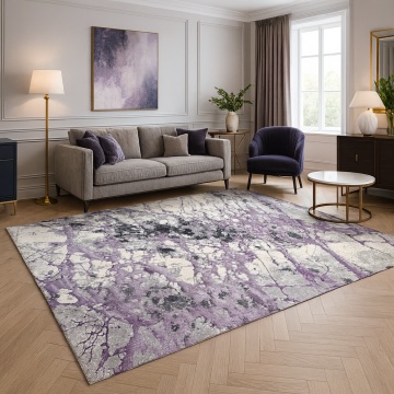 Covor Livario Milano Sandstorm Crem Lavender