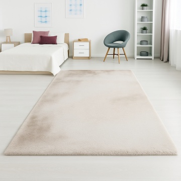 Covor Livario Pufos Blana Softdream Beige