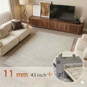 Covor Premium Livario Premium Stone - CREAM BEIGE - Img 6