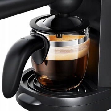 Espressor Floria ZLN9358 – 800W, 3.5 bar, 4 cesti, protectie supraincalzire, negru - Img 6