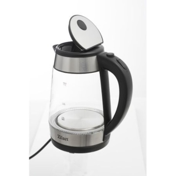 Fierbator de apa Zilan ZLN3963 – 1.7L, 2200W, iluminare LED, sticla inox - Img 6