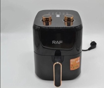 Friteuza cu aer cald Raf R5237B 4,8L, gatit fara ulei, neagra - Img 5