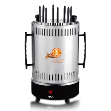 Gratar electric Raf R8619 1200W pentru 8 frigarii, negru - Img 1