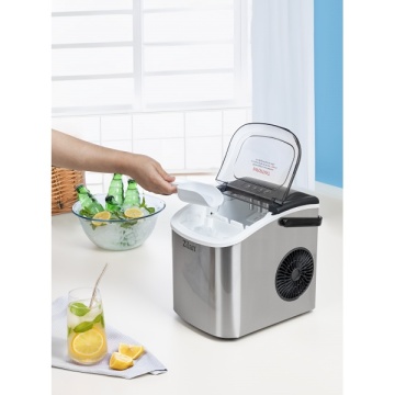 Masina de facut gheata Zilan ZLN1177, 12-15kg/zi, rezervor 2L, 95W, otel inoxidabil - Img 6