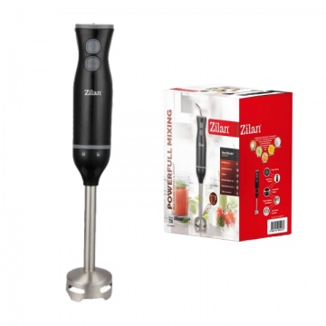 Mixer vertical Zilan ZLN5237 – 250W, 2 viteze, lame inox, pahar gradat 700 ml, negru - Img 5