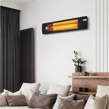 Radiator infrarosu fibra carbon Zilan ZLN1624 2000W, telecomanda - Img 6
