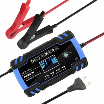 Redresor auto inteligent 12V 8A / 24V 4A, regenerare, desulfatare, afisaj digital, detectie temperatura, incarcare AGM/GEL - Img 5