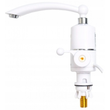 Robinet electric Z-Inox ZLN5473 3000W alb inox cu indicator LED si incalzire instanta - Img 4