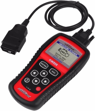 Scanner diagnoza auto OBD2 profesional, cititor coduri eroare, resetare Check Engine, compatibil universal benzină, portabil, pentru toate marcile dupa 1996 - Img 3