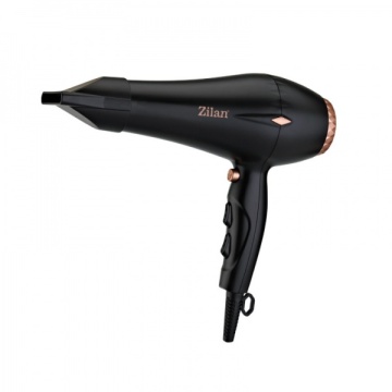 Uscator de par Zilan ZLN1239 2200W 3 trepte viteza temperatura concentrator difuzor negru - Img 2