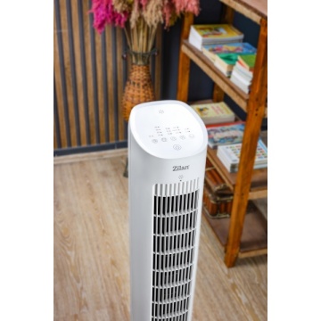 Ventilator turn Zilan ZLN1030, rezervor 3L, Touch, 3 trepte, Timer 12h, racire eficienta - Img 4