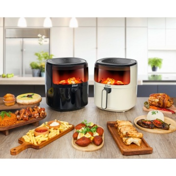 Zilan Friteuza cu aer cald ZLN9984, 1500 W, 5 L, 12 programe, crem - Img 6