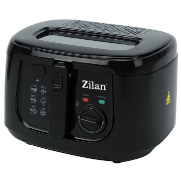 Zilan Friteuza ZLN2317, 1800 W, 2.5 L, cuva teflonata, termostat reglabil, negru