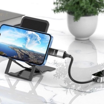 Adaptor USB-A la Lightning, OTG Hoco UA17, transfer date, negru - Img 2