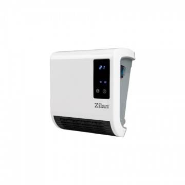 Aeroterma de perete Zilan ZLN2083 alba 2000W, LED, programare