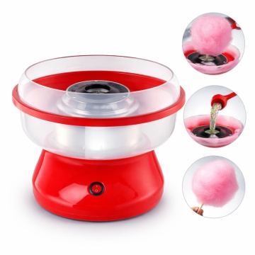 Aparat pentru vata de zahar, Raf R0001, 450W Preparare Rapida 27x26x18 cm, Rosu