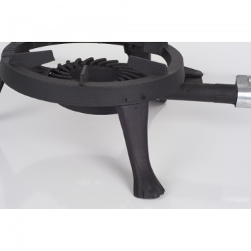 Arzator exterior rotund ZILAN, fonta, 25000kcal/h, diametru 33cm, ZLN4252, negru - Img 2