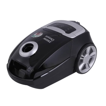 Aspirator cu sac 2500W, Putere mare de aspirare Dessini, capacitate 2.5L, raza de actiune 7m, filtru HEPA, LED Display, 6 nivele filtrare aer, negru - Img 2