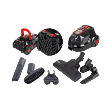 Aspirator fara sac Zilan ZLN3512, 750W, filtrare ciclonica, filtru HEPA, 2L, negru/rosu - Img 4