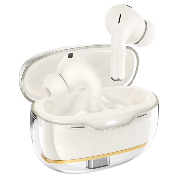Casti Wireless Hoco EW54, Ear Buds, BT 5.3, 300mAh, Rayo, crem