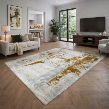 Covor Livario Antic New Home Gri Gold