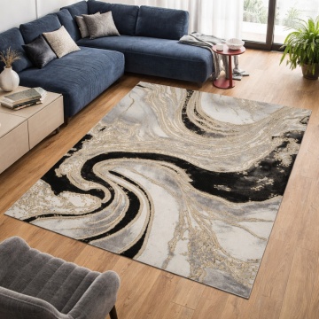 Covor Livario Imperial Effect Obsidian, 2450 g/m² White Gold