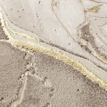 Covor Livario Imperial Effect Vulcan Beige Gold - Img 3